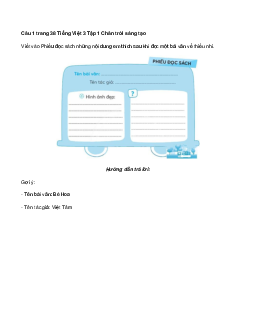 VBT Tiếng Việt 3 trang 38, 39, 40, 41 Bài 3: Ngày em vào Đội | Chân trời sáng tạo