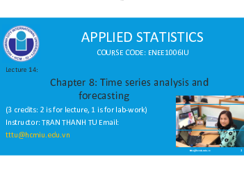 Lecture 14 - ENEE1006IU