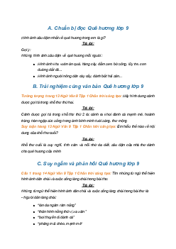 Soạn bài Quê hương | SGK Ngữ Văn 9 Chân trời sáng tạo (Tập 1)