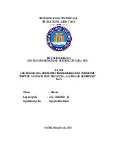 Ảnh Hưởng Của KOL/KOC Đến Đổi Mới Thời Trang | Bài thảo luận Phương pháp nghiên cứu khoa học