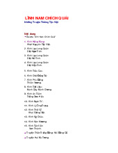 Những Truyện Thiêng Tộc Việt: Lĩnh Nam Chích Quái