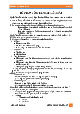 ĐỀ CƯƠNG ÔN TẬP CHI TIẾT MÁY - MÔN CT247