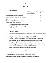 Bài Tập Chương 2 - Thời Gian Lao Động và Hiệu Quả Kinh Tế | Kinh tế chính trị Mác - Lênin | Đại học Nông Lâm Thành phố Hồ Chí Minh