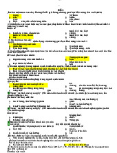 Đề thi cuối kì - Kinh tế đại cương | Trường Đại học Khoa học Tự nhiên, Đại học Quốc gia Thành phố Hồ Chí Minh