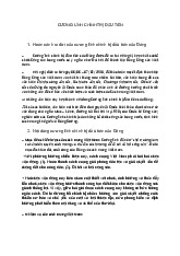 Cương lĩnh Chính trị Đầu tiên của Đảng Cộng sản Việt Nam | Môn Lịch sử Đảng - Đại học Sư Phạm Hà Nội