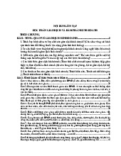 Ôn Tập Cuối Kỳ Môn Giao dịch và đàm phán kinh doanh | Đại học Kinh Tế Quốc Dân