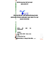 Kế Hoạch Bán Hàng Sản Phẩm OMO Của Unilever - QT049