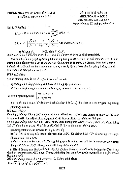 Đề thi thử vào 10 môn Toán năm 2019 trường THCS Tân Mai – Hà Nội
