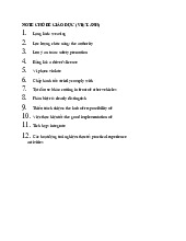 Đề cương ôn tập môn Biên phiên dịch | Đại học Khoa học Xã hội và Nhân văn