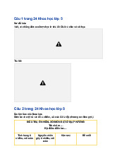 Giải SGK Khoa học lớp 5 Chân trời sáng tạo Bài 5: Ôn tập chủ đề Chất