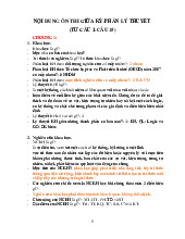 Nội dung ôn thi GK-phần lý thuyết Môn Phương pháp luận nghiên cứu khoa học | Trường Đại học Công nghiệp Thành phố Hồ Chí Minh