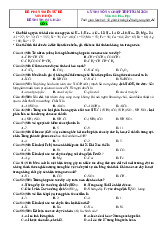 Đề luyện thi tốt nghiệp năm 2025 môn Hóa bám sát đề minh họa giải chi tiết-Đề 6