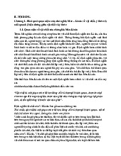 Chương 1: Quan Niệm Mác-Lênin Về Vật Chất, Ý Thức Và Mối Quan Hệ