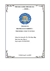 Tình huống Công ty Cổ phần | Bài thảo luận luật kinh tế