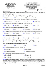 Đề cuối kỳ 1 Toán 10 năm 2024 – 2025 trường THPT chuyên Hùng Vương – Phú Thọ
