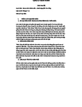 GIÁO LÝ HÔN NHÂN (GLHN) - Tóm tắt và những khía cạnh cơ bản