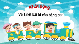 Giáo án điện tử Mĩ Thuật 1 Bài 3 Kết nối tri thức: Sự kỳ diệu của đường nét