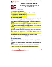 Tổng hợp câu hỏi trắc nghiệm lý thuyết môn Vật lý đại cương 2  | Trường Đại học Bách Khoa Hà Nội