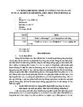 Xây dựng chiến lược chuỗi cung ứng bền vững cho Rewrap Môn Quản trị chuỗi cung ứng | Trường Đại học Tài chính - Marketing