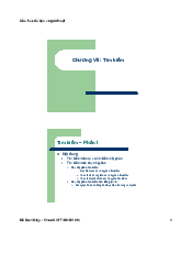 Chương VII : Tìm kiếm | Cấu trúc dữ liệu và giải thuật | Đại học Bách Khoa, Đại học Đà Nẵng