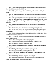 câu hỏi ổn tập kinh tế vi mô  và đáp án