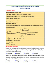 Bài tập phản ứng xà phòng hóa Ester phenol | Chuyên đề Hóa 12