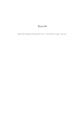 Chuyên đề Thuyết MO: Phương pháp Obitan Phân Tử (Hóa Học)