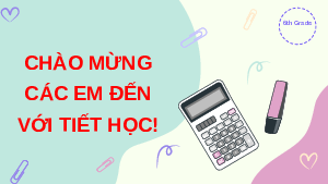 Giáo án điện tử Toán 6 Cánh diều: Bài tập cuối chương 6