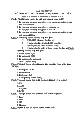 Câu hỏi ôn tập về Công nghệ Thông tin cơ bản | Môn Công nghệ thông tin - Học viện Hành chính Quốc gia
