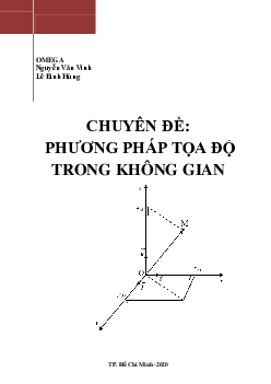 Chuyên đề phương pháp tọa độ trong không gian Toán 12
