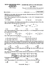 Đề cuối kỳ 2 Toán 10 năm 2024 – 2025 trường THPT Lê Hồng Phong – Đắk Lắk