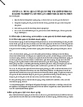 Tài liệu Quản Trị Tài Chính | Đại học Kinh tế kỹ thuật công nghiệp