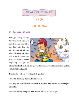 Bài tập cuối tuần lớp 3 môn Tiếng Việt Kết nối tri thức - Tuần 25 (Nâng cao)