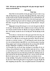 Phân tích nghệ thuật kể chuyện trong tác phẩm Nhà mẹ Lê - Ngữ Văn 12