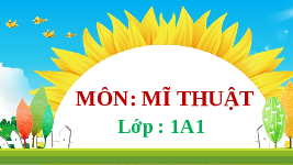 Giáo án điện tử Mĩ thuật 2 Bài 14 Cánh diều: Đồ dùng học tập thân quen