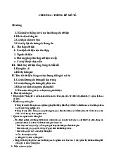 Chương 1 -  Thống kê ứng dụng | Trường Đại học Kinh tế – Luật, Đại học Quốc gia Thành phố Hồ Chí Minh