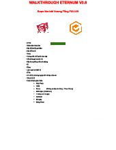 Walkthrough Game: Eternum V0 - Hướng Dẫn Chi Tiết và Chiến Lược