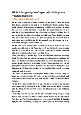 Hình ảnh người phụ nữ qua một số tác phẩm văn học trung đại