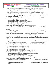 Đề sinh luyện thi tốt nghiệp 2025 bám sát đề minh họa giải chi tiết-Đề 9