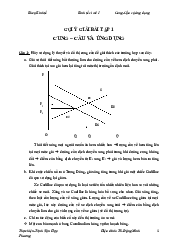 Các bài tự luận phân tích cung cầu - Kinh tế vi mô | Trường Đại học Mở Thành phố Hồ Chí Minh