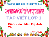 Giáo án điện tử Tiếng việt 1 bài 66 Cánh diều: Học vần: Yên, yêt