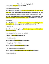 Trắc nghiệm cuối kỳ Môn Thương mại điện tử | Trường Đại học Kinh tế, Đại học Huế