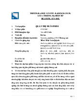 Đề cương môn Quản trị học - trường đại học kinh tế Đại học đà nẵng.