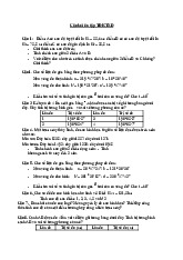Câu hỏi ôn tập Môn Trắc địa đại cương | Đại học Xây Dựng Hà Nội