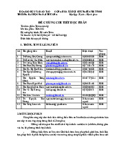 Đề cương chi tiết học phần môn toán cao cấp | Trường Đại học Kinh tế Thành phố Hồ Chí Minh