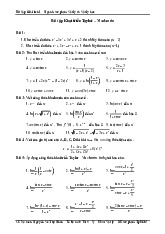 Bài tập về khai triển taylor có đáp án I Đại học Giao thông vận tải
