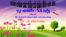 Giáo án điện tử Tự nhiên và Xã hội 2 Bài 13 Kết nối tri thức: Hoạt động giao thông