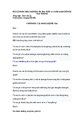 Bộ câu hỏi trắc nghiệm ôn thi cuối kì - Kinh tế học đại cương | Trường Đại học Bách khoa Thành phố Hồ Chí Minh