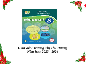 Giáo án điện tử Công nghệ 8 Bài 13 Kết nối tri thức: Sơ cứu người bị tai nạn điện