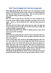 Giải SGK Tin học 12 Cánh diều Bài 5: Tạo nội dung hình ảnh cho trang web